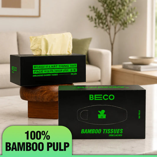 Bamboo Facial Tissues - 100 Pulls 2 ply