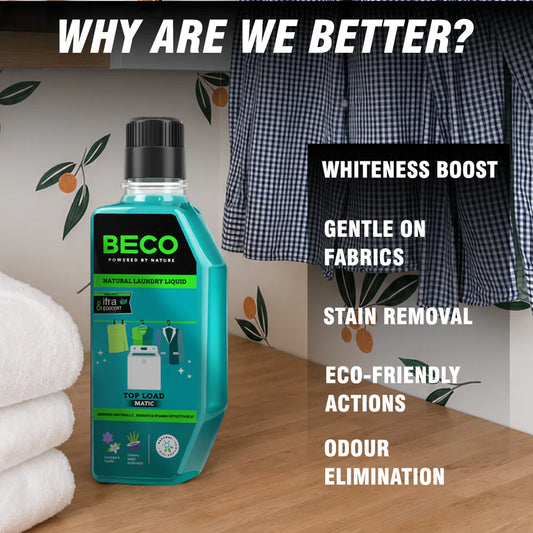 Natural Laundry Cleaner Liquid | Top Load - 960 ml